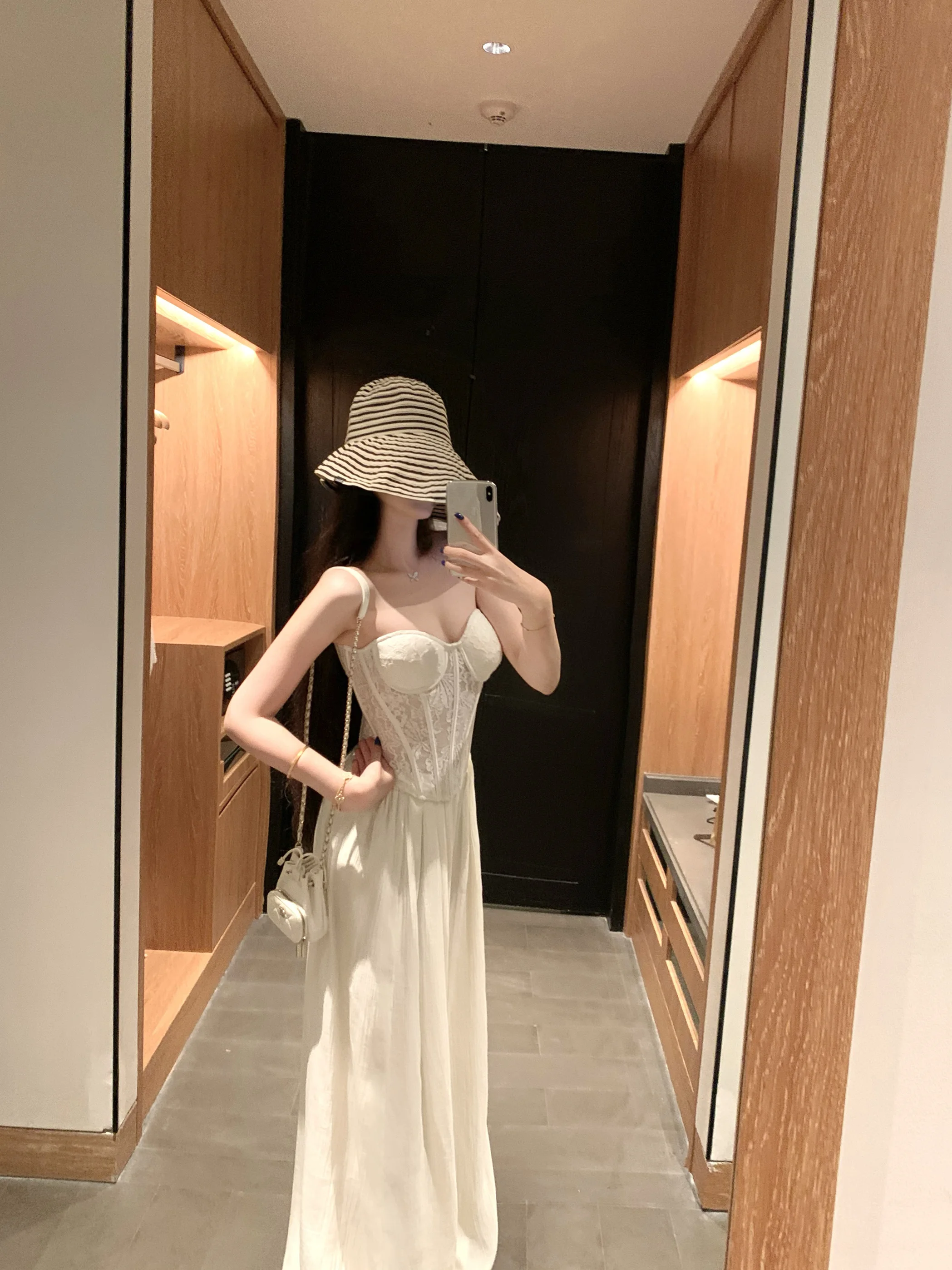 

Poet Wong Ele Loose Wide Leg Pants Elastic Waist Pleated Long Trousers Slimming Summer Casual Pants Korean Sle Commute