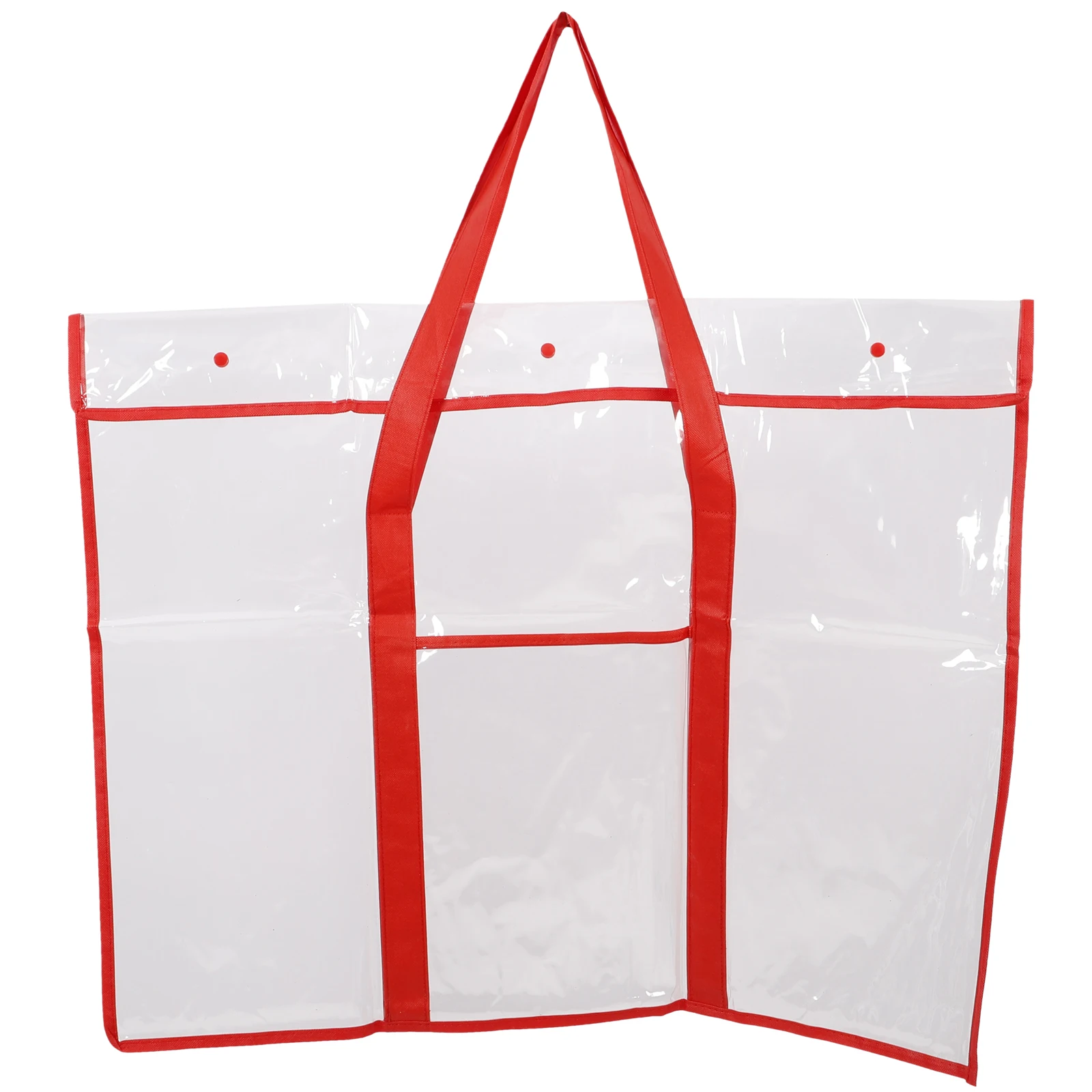 

Large Poster Storage Bags Red Sketchpad Portable Artwork Folder Drawing Board Pouch Painting Tool Bag Supply Storage