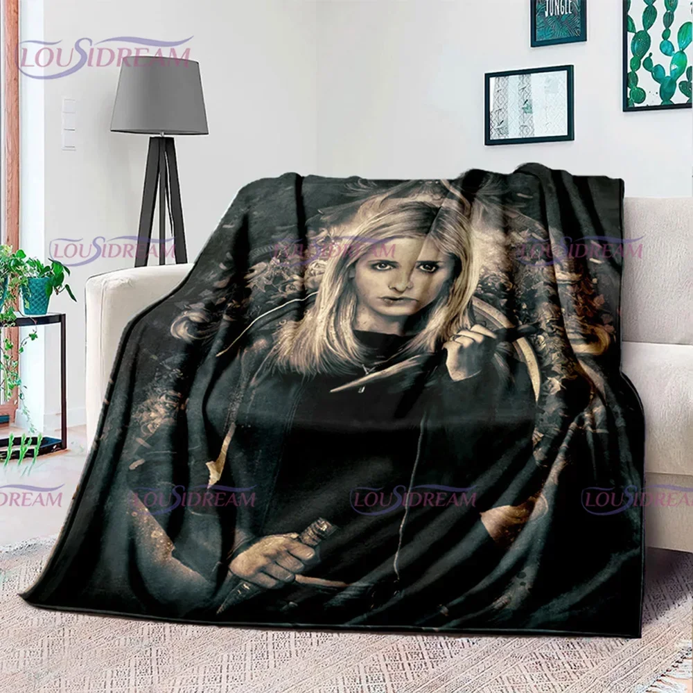 بطانية ناعمة من الفانيلا للأطفال ، الدراما الأمريكية ، قاتل مصاصي الدماء ، بطانية منتفخة ، الفانيلا القطيفة ، النزهةالعائلية ، الفراش أريكة