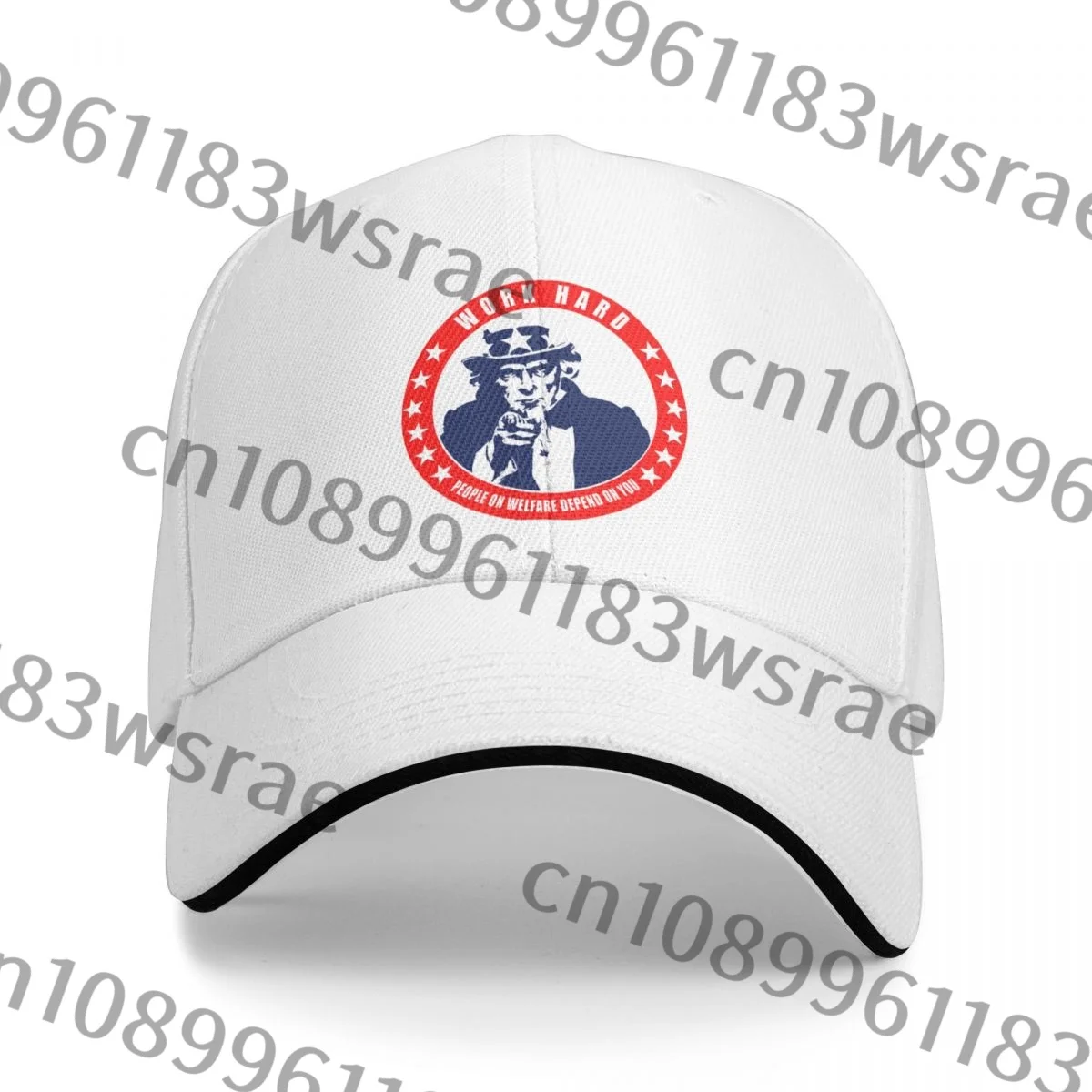 Gorra de béisbol personalizada para niñas, gorro de trabajo duro, personas de bienestar