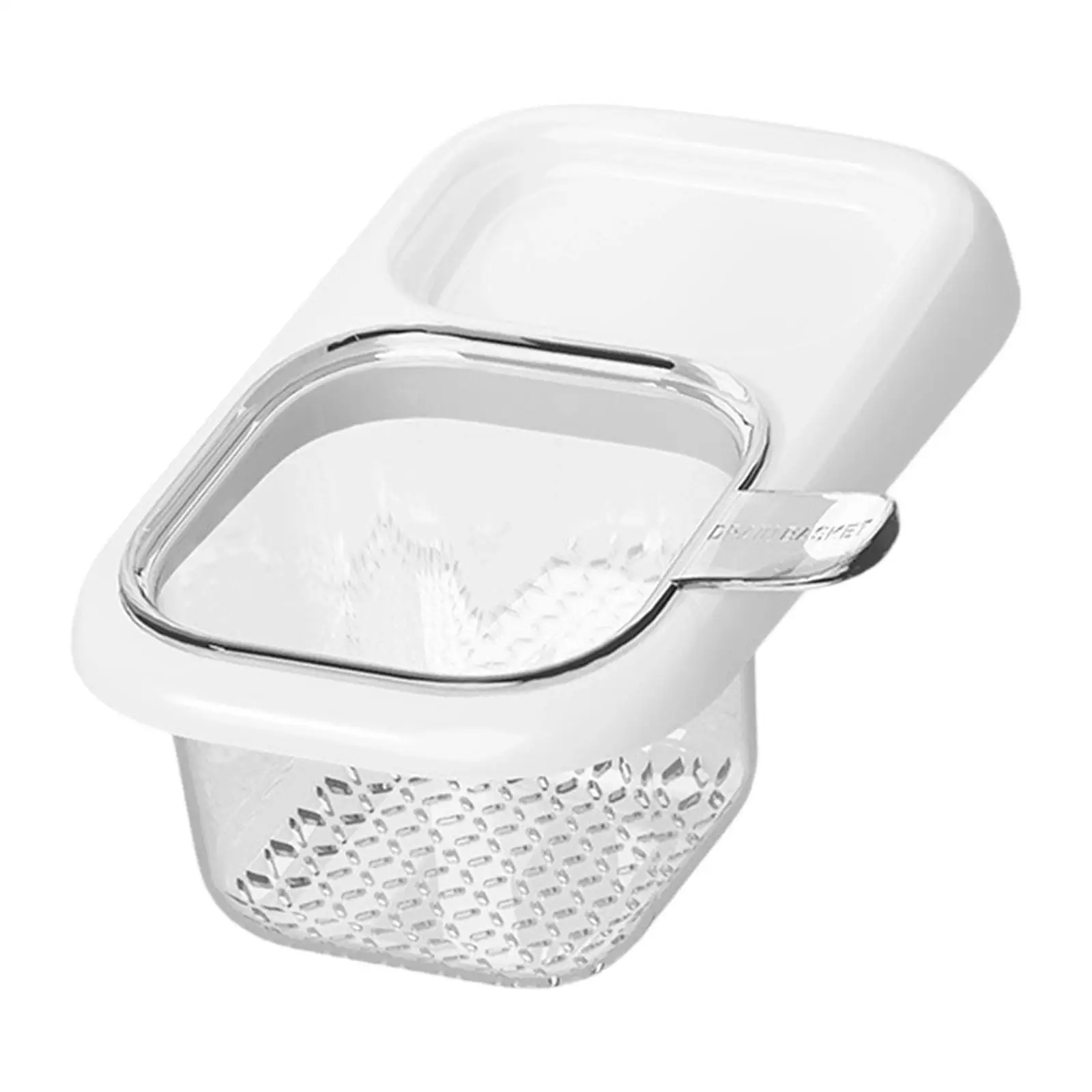 Sink Strainer Basket Food Waste Catcher High Density Hole Faucet Sponge Storage Rack for Leftovers Kitchen Fruits Food Scraps