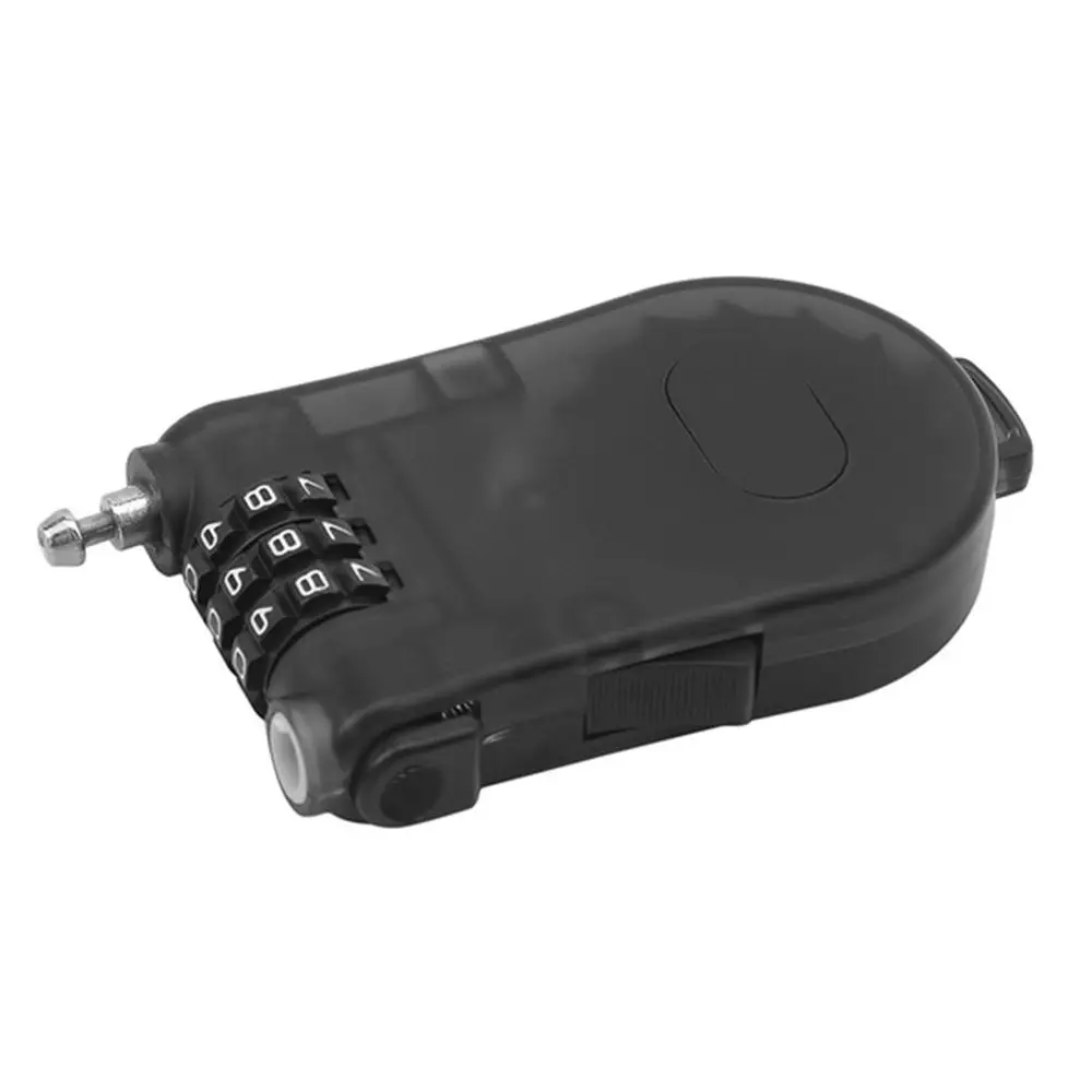 

Steel Cable Telescopic Rope Anti-theft Luggage Combination Lock Travel Accessories Password Padlock Motorcycle Helmet Lock
