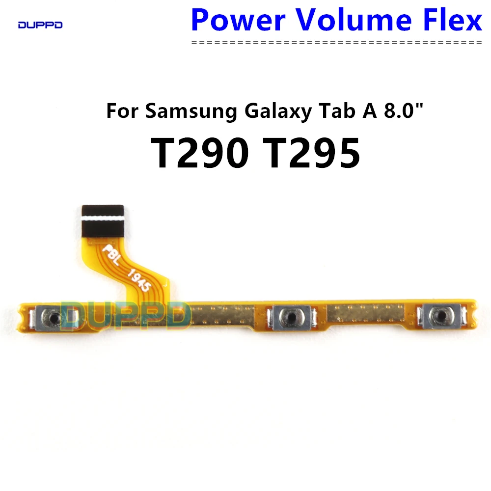

Power ON OFF For Samsung Galaxy Tab A 8.0 2019 SM-T290 SM-T295 T290 T295 Mute Switch Control Key Volume Button Flex Cable