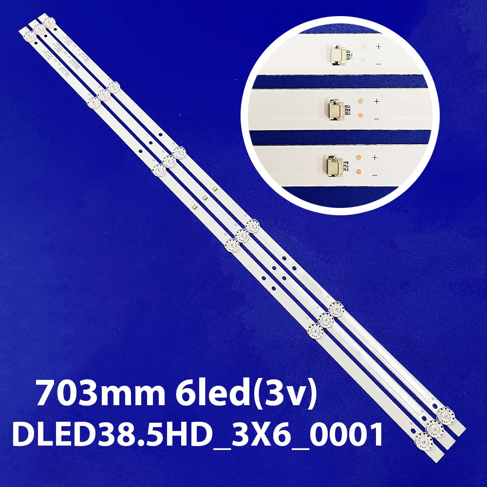 

Светодиодные полосы подсветки для DLED38.5HD_3X6_0001 100LTV7011 39LED15T2 UD40D 3AS6CX70612 LC390TA2A LC390TULA