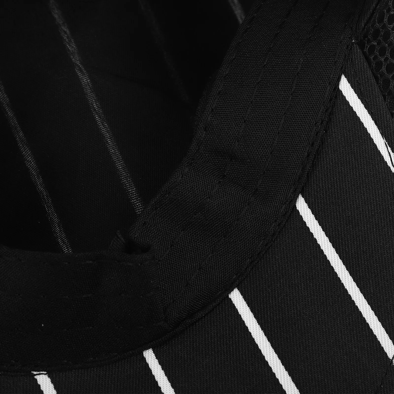 หมวกเชฟแบบปรับได้ 2 ชิ้น สำหรับทุกเพศ ระบายอากาศได้ดี ทำจากผ้าฝ้าย หมวกครัวแบบตาข่าย เหมาะสำหรับงานบริการอาหาร ทำอาหาร สำหรับเชฟ พนักงานเสิร์ฟ และพ่อครัว