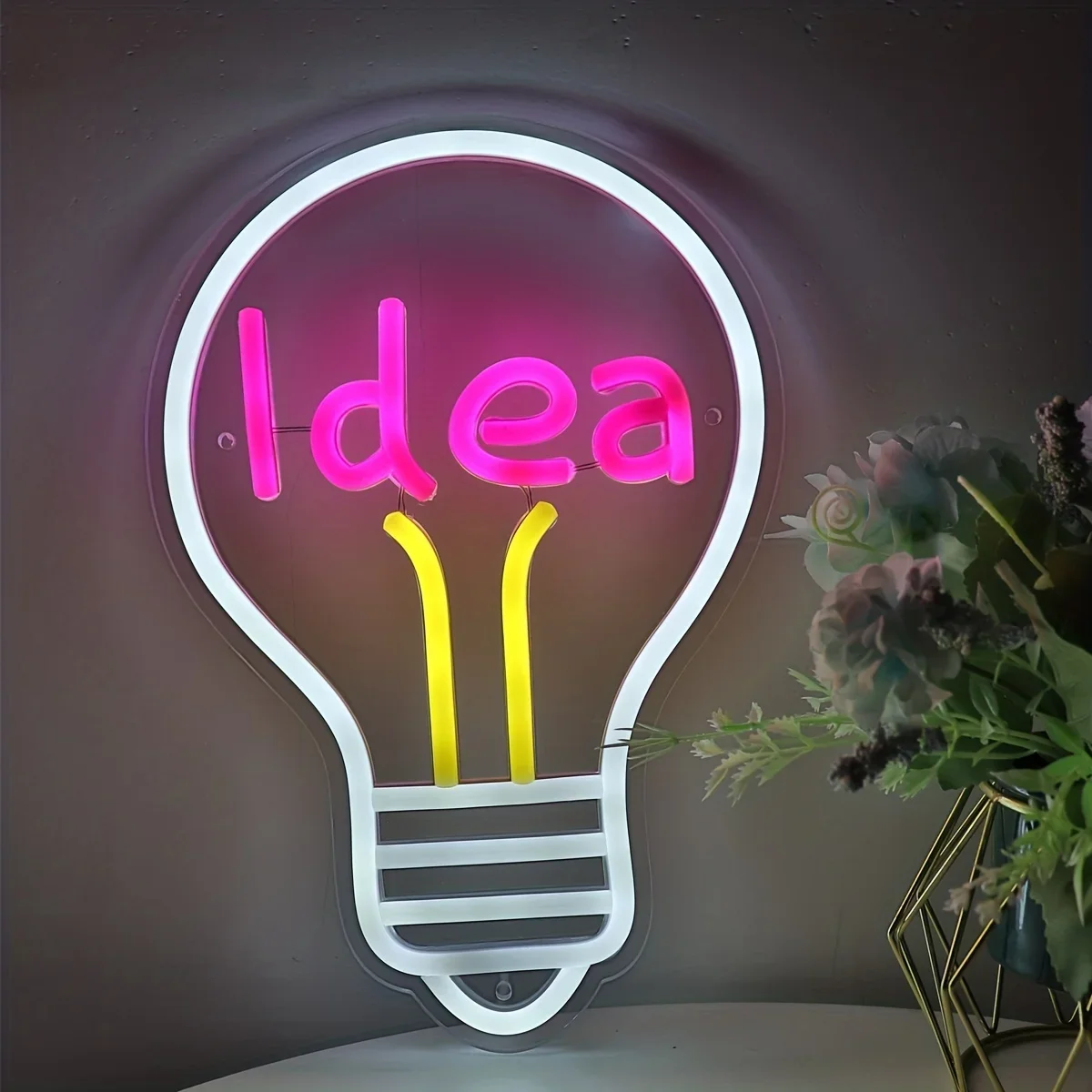 Light Up Your Room, Party, or Event with this Eye-Catching LED Neon Sign For Home Decor