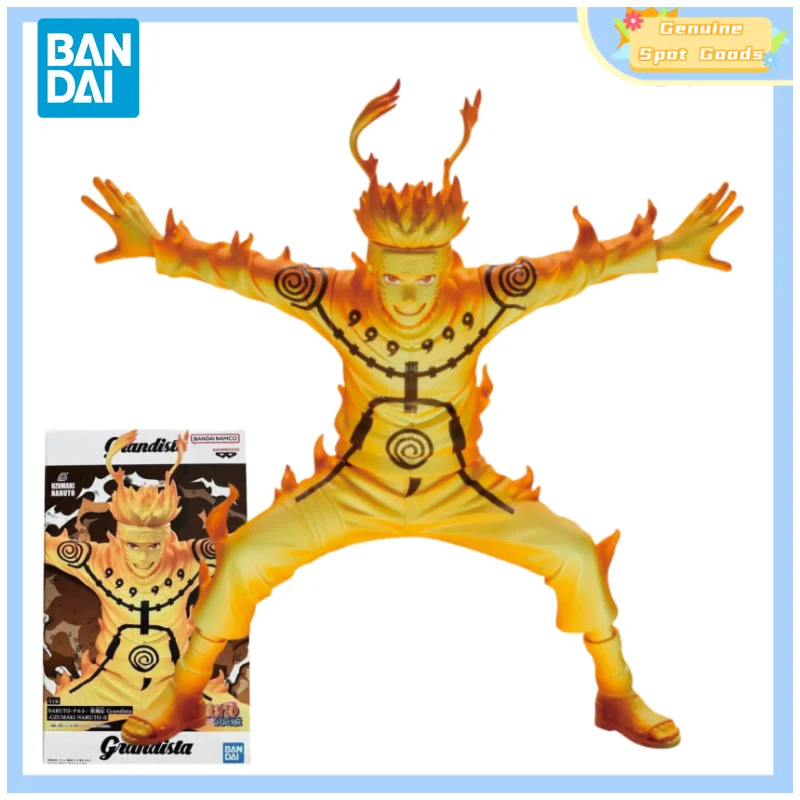 

Genuine Bandai NARUTO Grandista UZUMAKI NARUTO Ⅱ Anime Action Figures Model Figure Toys Collectible Gift for Toys Hobbies Kids