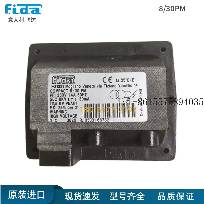 hot FIDA Ignition Transformer COMPACT 8/30PM 10/30CM 12/35-33 Ignition High Voltage Package