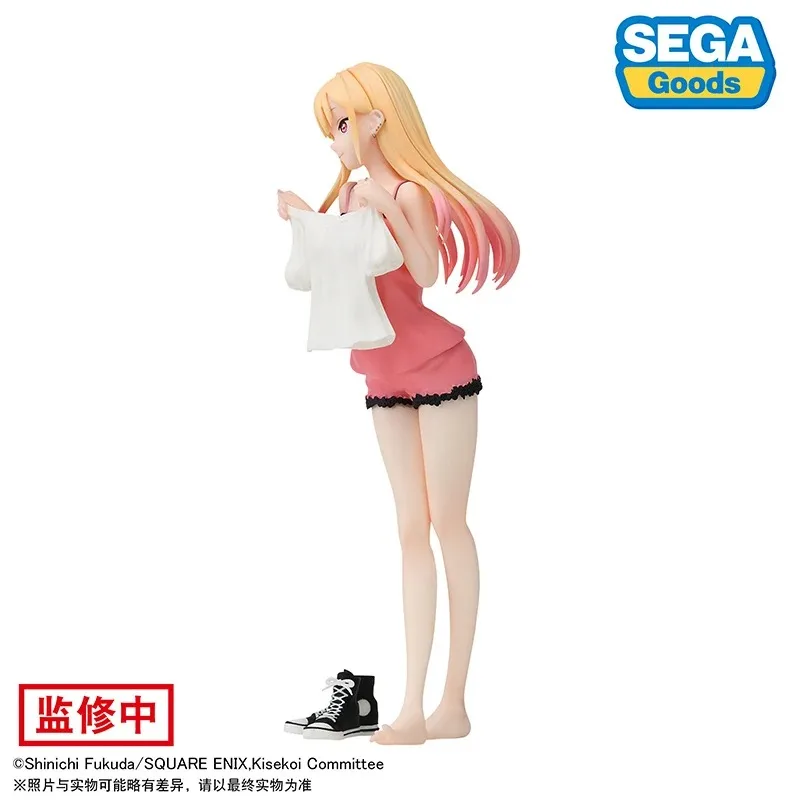 In Stock SEGA Luminasta My Dress-Up Darling Kitagawa Marin -Try On Time Ver.- PVC 18CM Anime Action Figures Model Collection Toy