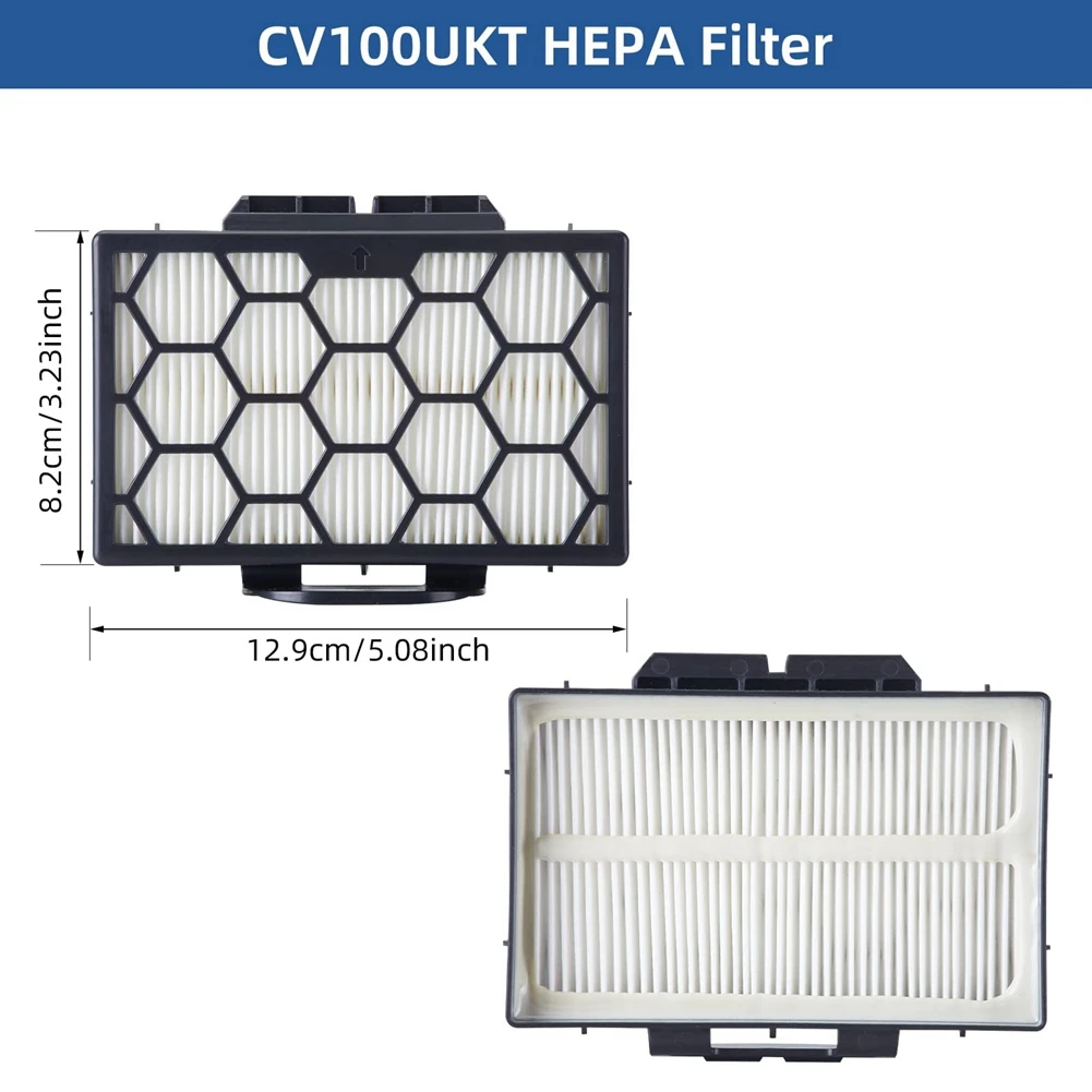 Filtro De Aspirador De Cilindro HEPA, Peças De Reposição, Compatível para Tubarão CZ500UKT CZ2001 CZ500EUT