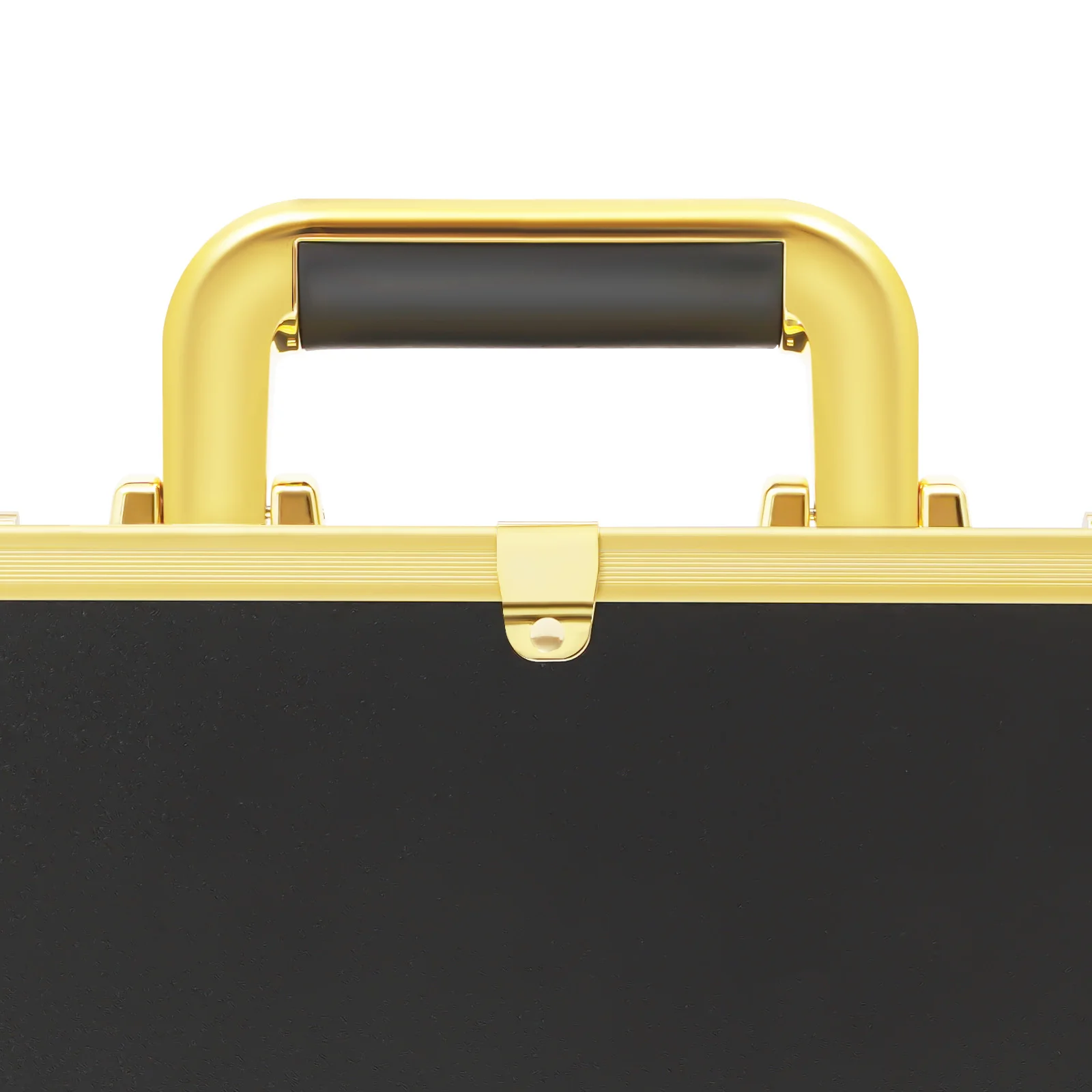 Friseur-Werkzeugkoffer Gold Haarstylist-Passwort-Schloss Tragbare Aufbewahrungsbox Tragbarer Koffer für Salon – Detail 9