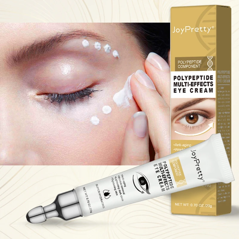 JoyPretty Eye Cream Anti Dark Aging Circle Removal Eye Bags Moisturizing Whitening Wrinkle Cream Lighten Fine Lines Eyes Care
