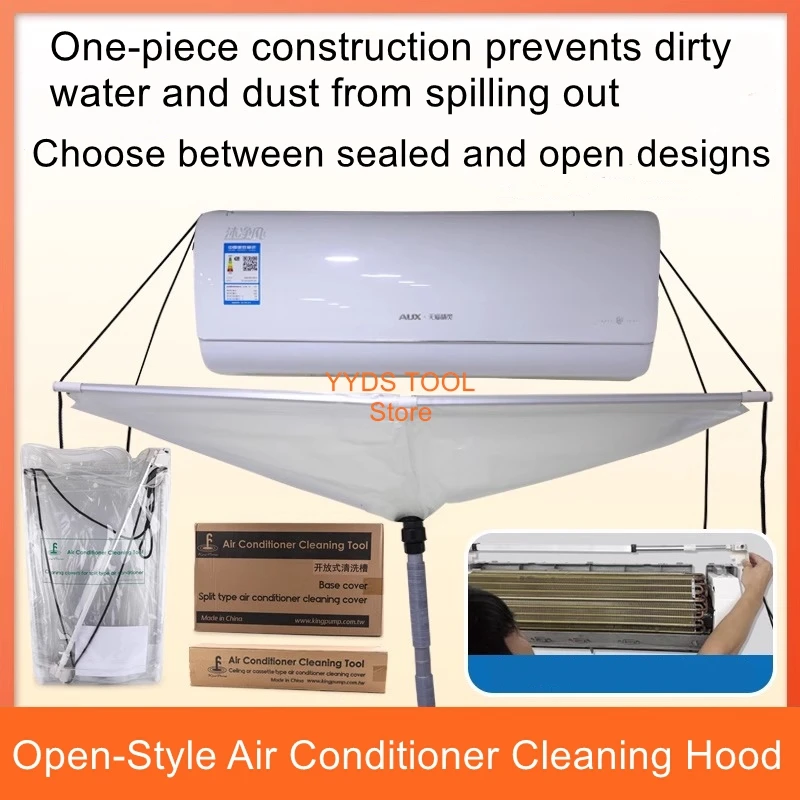 Air Conditioner Cleaning Cover Fan Coil Cleaning Tank Central Air Conditioning Split Water Collection Cover