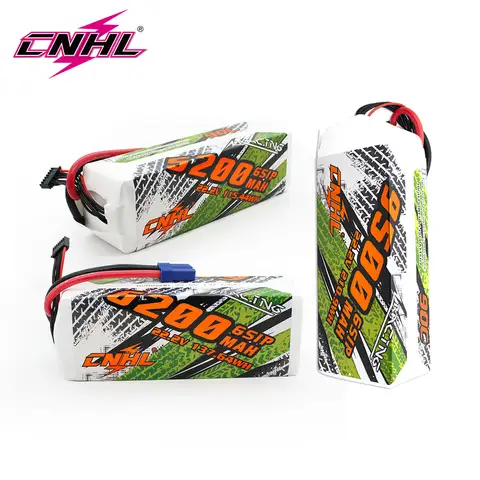 CNHL Lipo 배터리, 헬리콥터 비행기 자동차 트러기용, XT90 EC5 QS8 8mm 총알 플러그, 6S, 22.2V, 5200mAh, 6200mA, 9500mAh, 90C