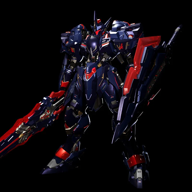 Premium Limited Edition Lake Knight Ash Alloy Finished Mecha Action Figure Collectible Chinese Innovation Knight Form Toy
