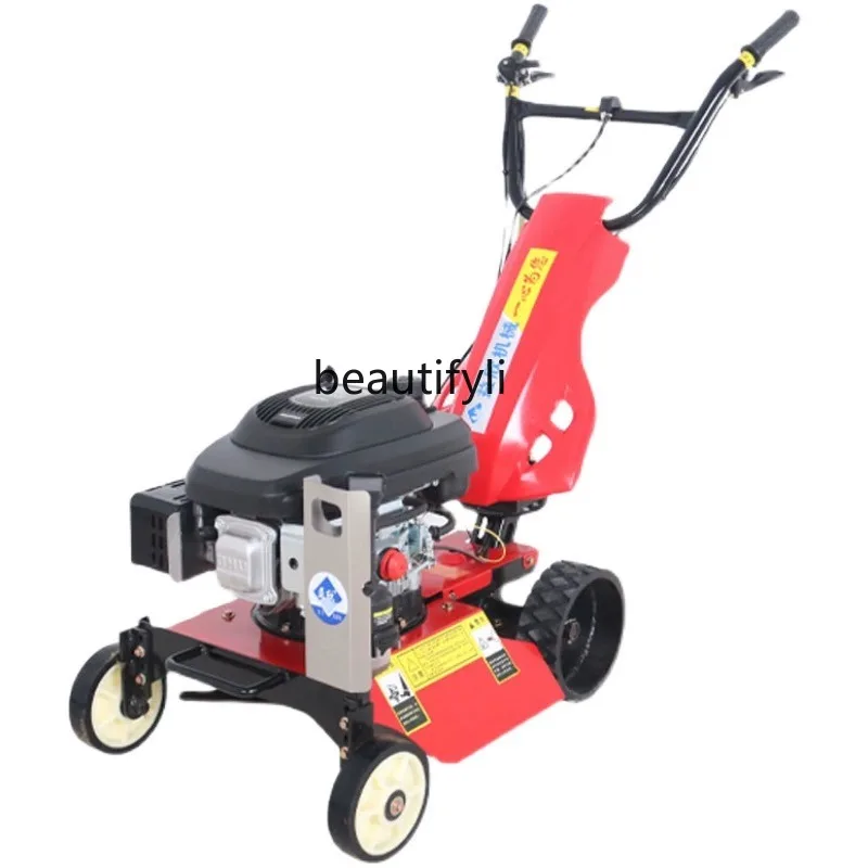 

Orchard lawn mower, gasoline lawn shredder, self-propelled lawn mower, field mower