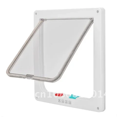 Pet Supplies Small Pet Gate Door Kit Cat Dogs Flap Door Plastic Pet Dog Cat Door 4-drożne klapki do bramy dla kotów szczeniąt psów