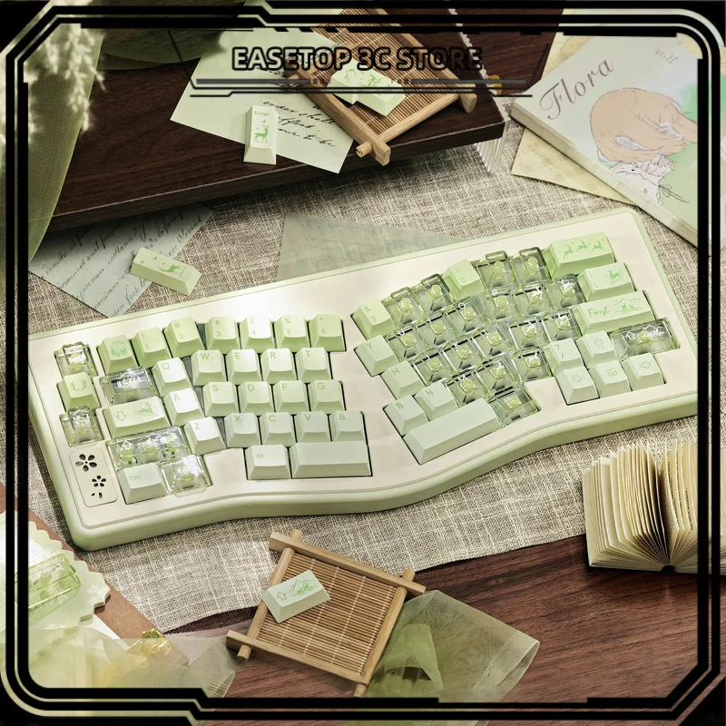 

Elk Forest Keycaps Set Pbt Thermal Sublimation Cherry Profile 146/115keys Original Designer Customized Keycaps For Mx Switch