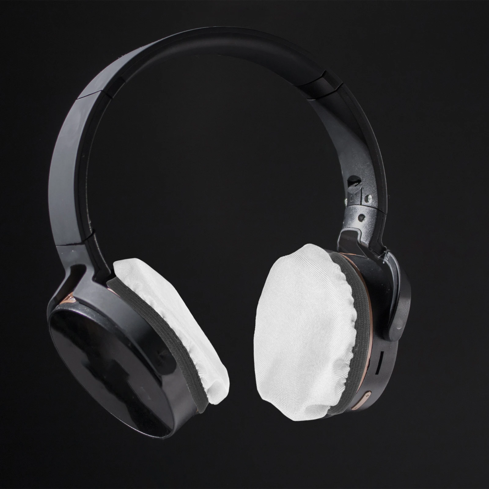 

4pcs Headphone Protector Covers Dustproof Ear Cushion Stretchable Flexible Cover for Reusable Headsets Use