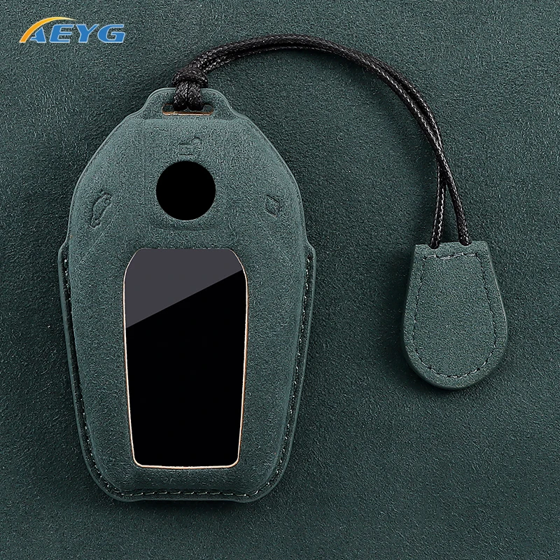 Leather Car Key Case Cover Shell Fob For BMW 5 6 7 Series 540i G30 G31 G32 X3 G01 X4 G02 X5 G05 X6 X7 G07 G11 G12 XDrive Display