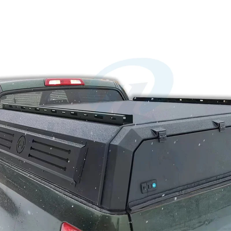 Carry Luggage Rack Waterproof Steel Pickup Hardtop Truck Canopy For 2022 Hilux Tacoma Ranger Nissan Navara Np300