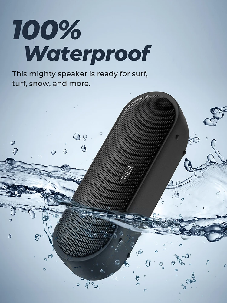 Altoparlante Bluetooth Wireless portatile Tribit MaxSound Plus altoparlante Bluetooth impermeabile IPX7 24 ore di riproduzione per feste, campeggio