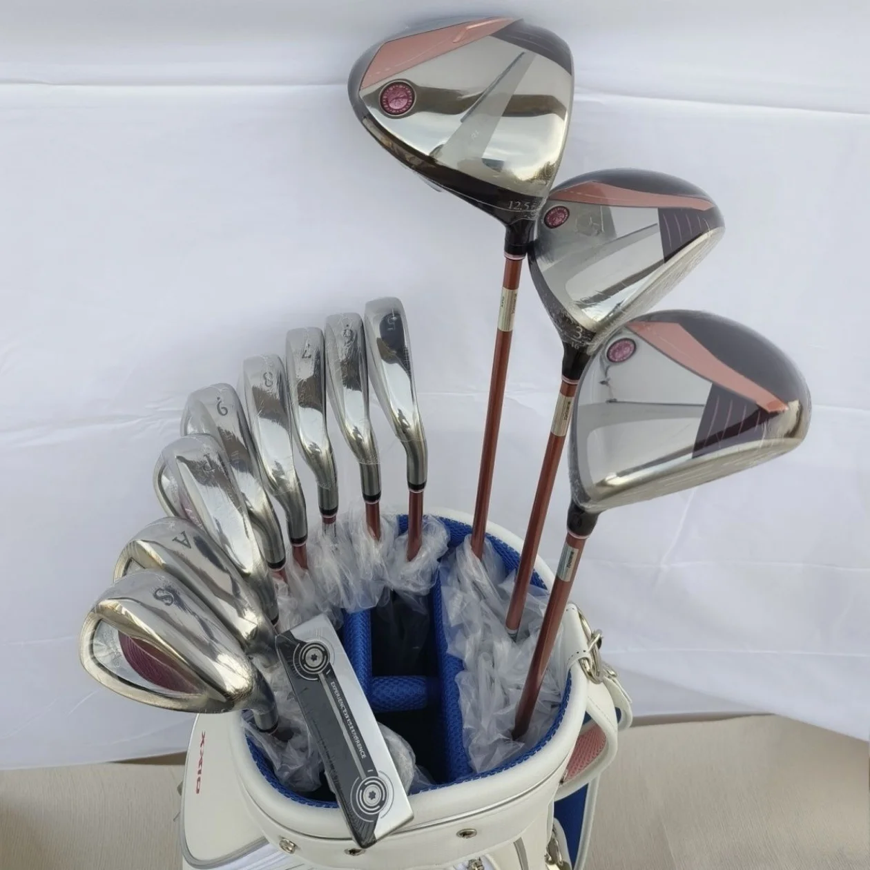 Ladies MP1300 Golf Clubs Complete Set 12.5 Driver+Fairway Wood+Putter+Iron(12pcs) With Original Graphite Shaft L With Headcovers