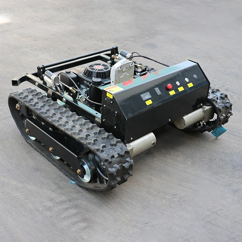 eel Grass Grass Cutting Machine Remote Control Crawler Lawn MowerFactory Price Crawler Automatic R