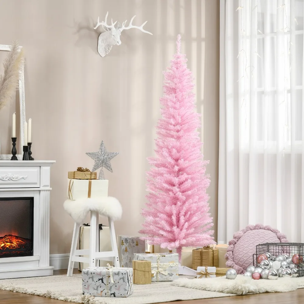 arbre-de-noel-artificiel-6'-decoration-de-vacances-realiste-d'interieur-rose