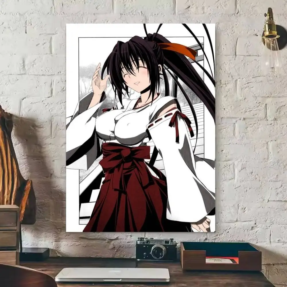Akeno Himejima High School DXD  Poster Waterproof HD Art Wall Decal Self-Adhesive Print