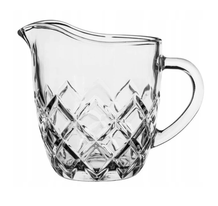 Melkglaskan 200ml elegant patroon