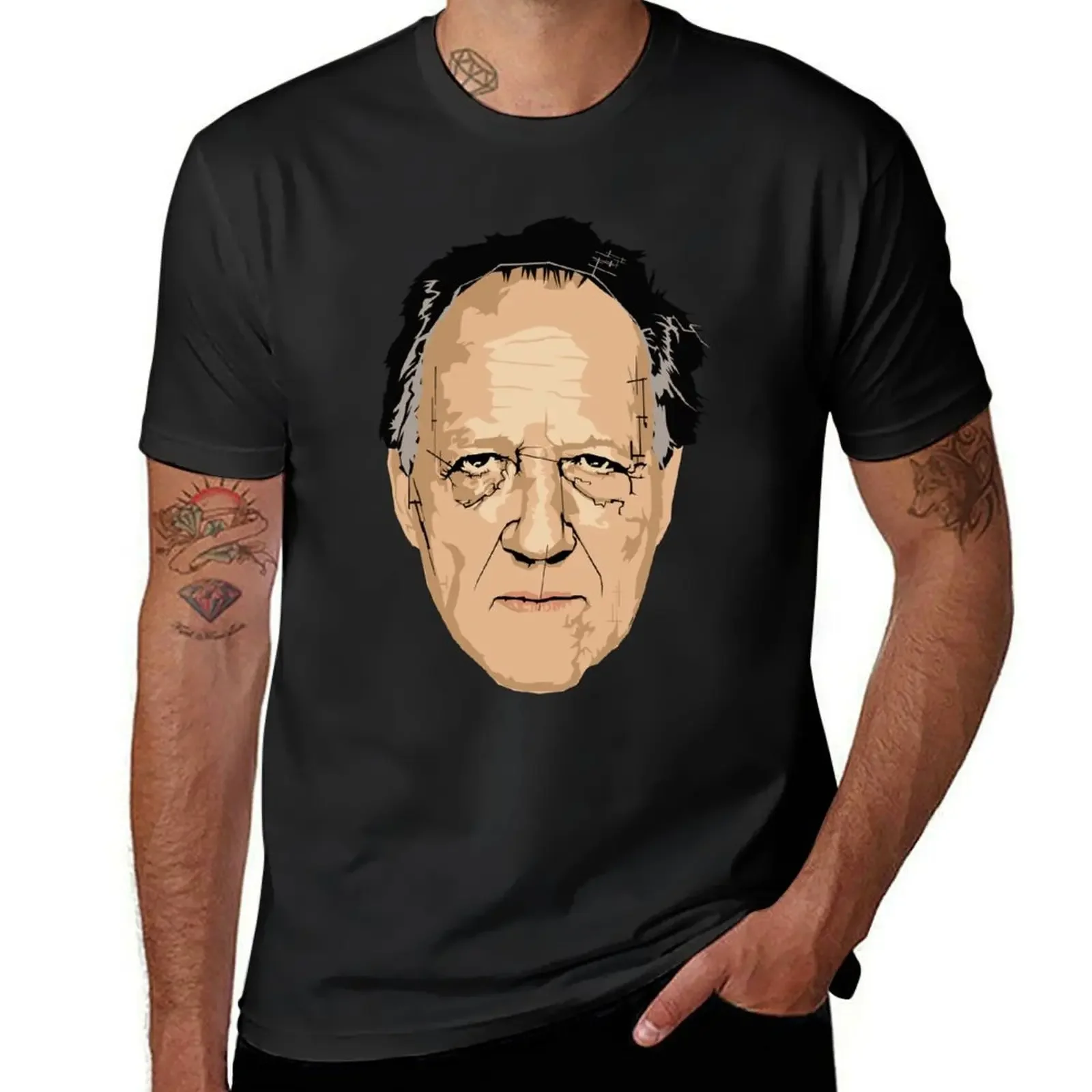 Werner Herzog T-Shirt blacks essential t shirt customs graphics tshirts for men