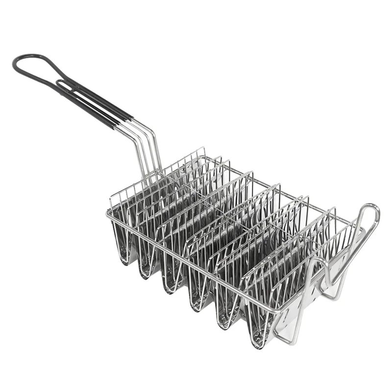 

RANA Kitchen Fried Cooking French Fries Basket Tortilla Fry Basket For Deep Fat Fryer Basket Stainless Steel