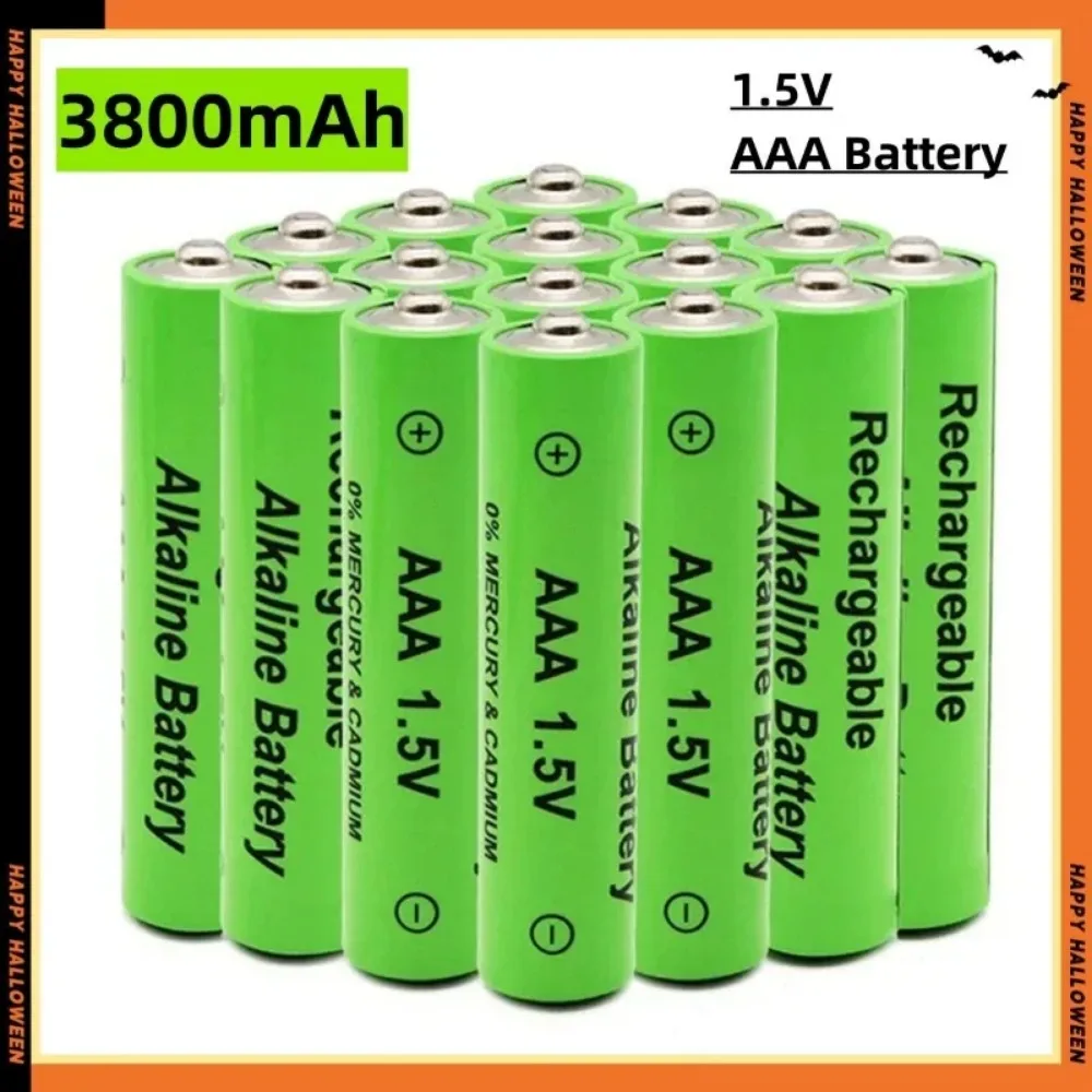 3800mAh 1.5V AA+AAA rechargeable battery AAA alkaline suitable for flashlight mouse clock remote control etc + charger