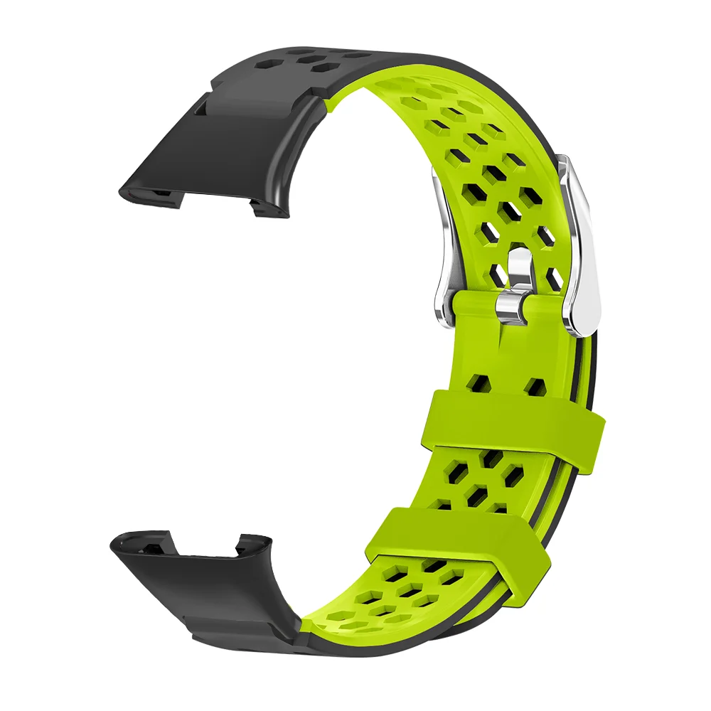 

Watch Strap with Breathable Hexagonal Air Holes For Xiaomi Band 7 Pro Quick Release Washable Silicone Smartwatch Band Men Women