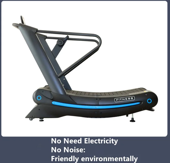 

Gym Running Exercise Manual Curved Treadmill