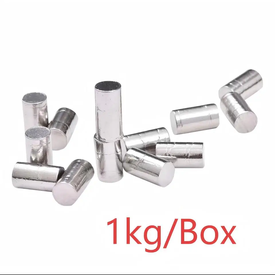 Dental CoCr Alloy Pellets 1kg Cobalt Chrome Metal for Casting Removable Partial Denture Framework Stellite Plate