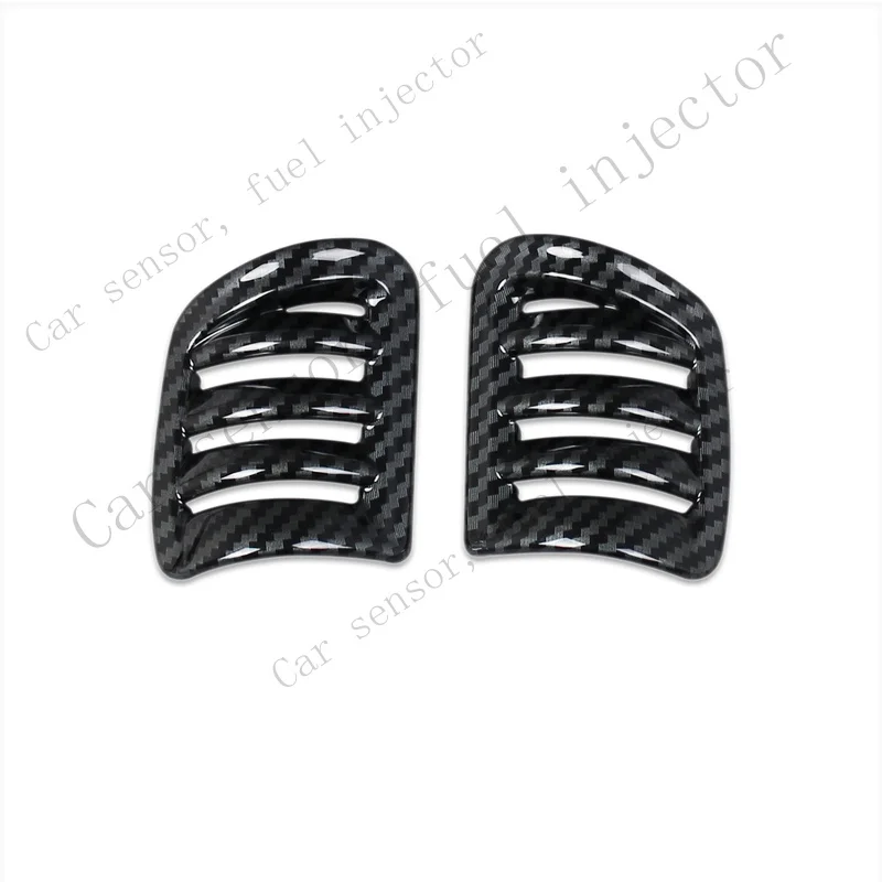 Q+ For Ford Ranger 2024-2026 Front Air Condition Vent Outlet Cover Trim Carbon