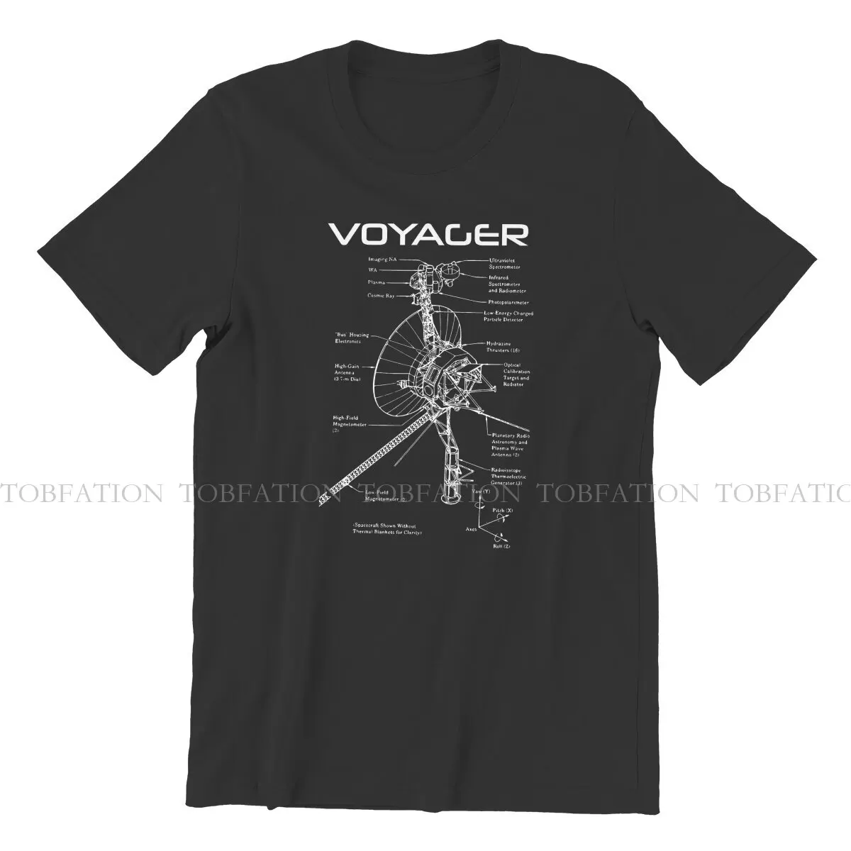 Voyager Program  TShirt For Male Russian USSR CCCP Camisetas Style T Shirt Comfortable Printed Loose image 2