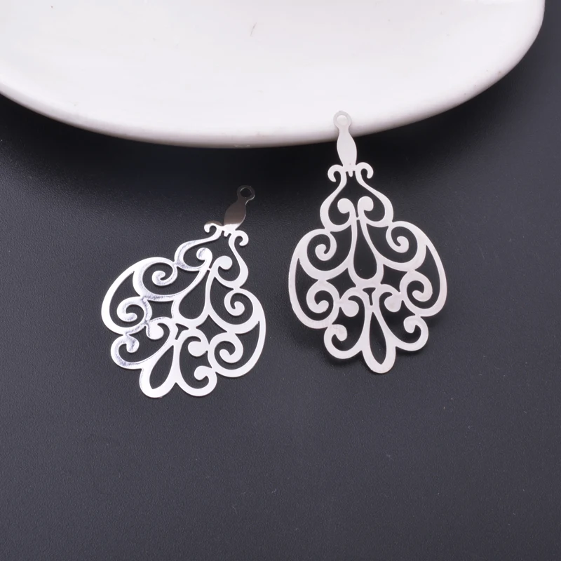 30 Stück AB8030 Messing-Blumenanhänger Bunte Charms DIY Schmuck Ohrringe Herstellung – Detail 7