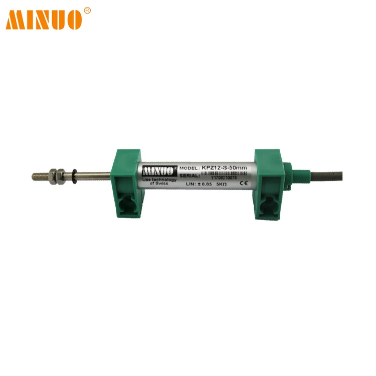 Round Outer Diameter 12mm Spring Self-return Linear Displacement Transducer KPZ12R-M PZ25mm 50mm