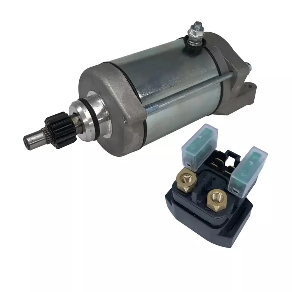 

Motorcycle Starter Motor & Relay Solenoid Compatible With For Yamaha Raptor 660 YFM660 YFM660R YFM660RLE YFM660RSE 2001-2005