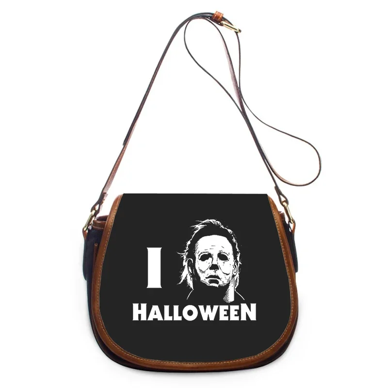 Sac à bandoulière imprimé 3D Michael Myers pour femmes, sacs à main de luxe, sacs à fermeture éclair, sac initié, nouvelle mode