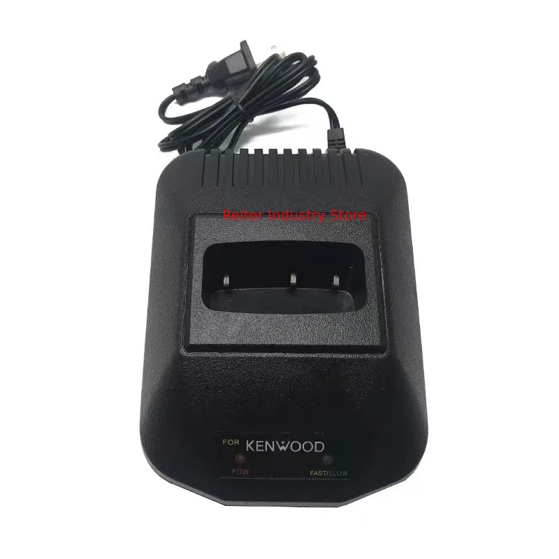 Desktop Dock Power Supply Charger Adapter KSC-14 For Kenwood TK208 TK308 Radio For PB-32 NiMH Battery Walkie Talkie Accessoires