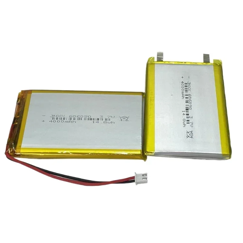 3.7V 4000mAh 606090 Rechargeable Lithium Polymer Lipo Battery for Powerbank Power Bank MP4 PSP PAD Mavigator Robot Tablet Laptop