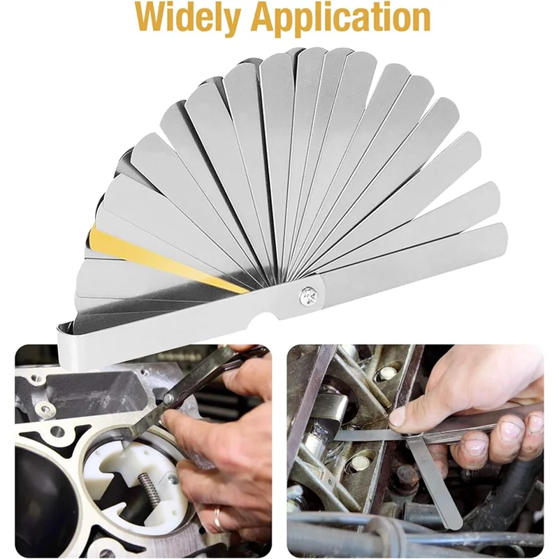 

Universal Piston Ring Squaring Tool For 2-5 Inch Bores For End Gap, Includes Blades Feeler Gauge Measuring Tool