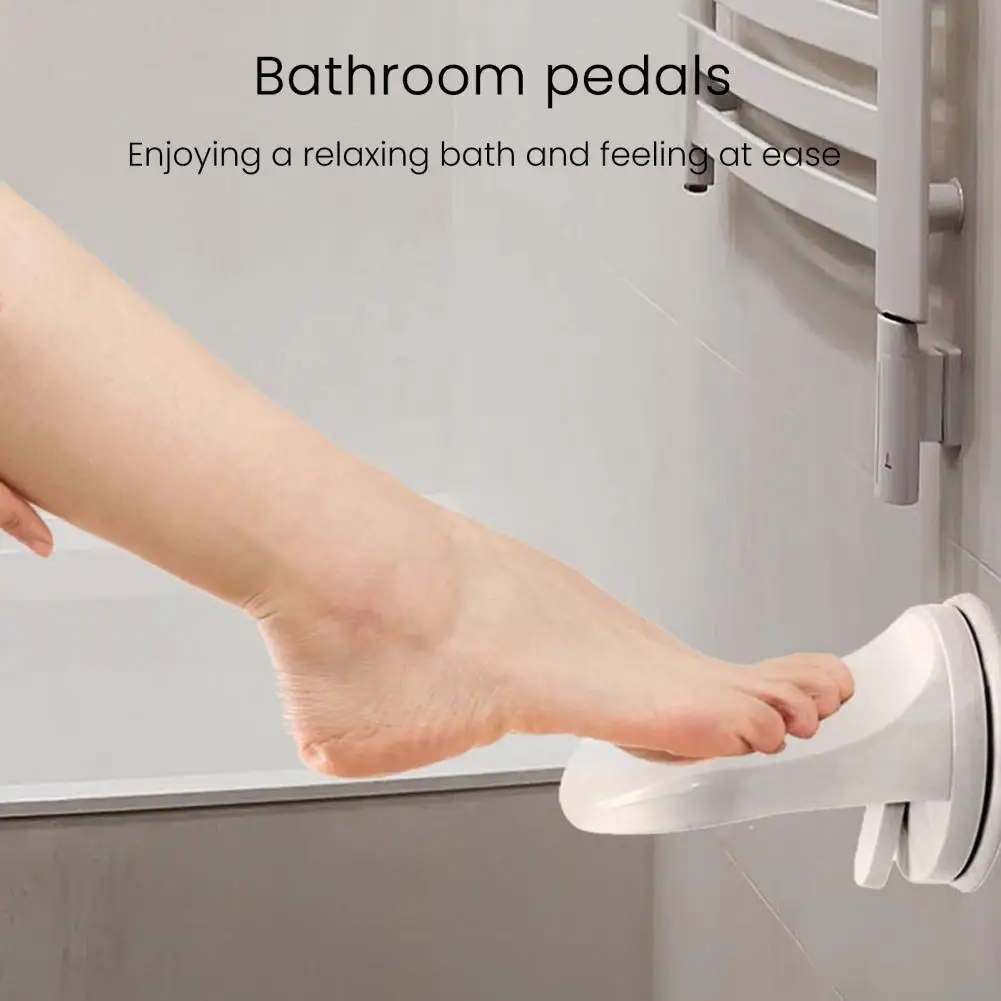 Easy Installation Shower Chair Ergonomic Anti-slip Pedal Foot Stool for Shower Chair with Easy Installation Swing for Posture