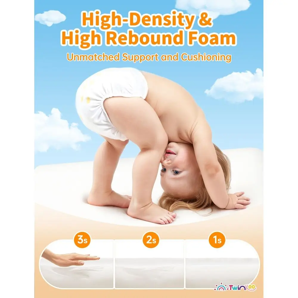 Jumbo 8-częściowy zestaw miękkich piankowych klocków do wspinaczki dla maluchów, poprawia umiejętności motoryczne i rozpoznawanie kolorów, bezpieczny zestaw do zabawy w pomieszczeniach