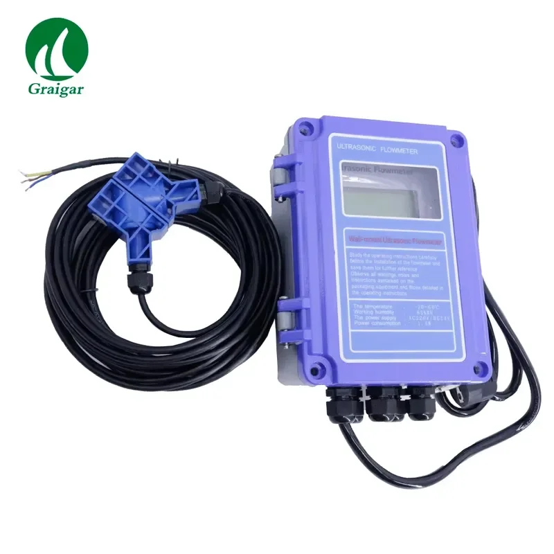 Hot Sell MHC3000B Wall Mounted Ultrasonic Flow Meter MHC-3000B+L2 Flow Meters