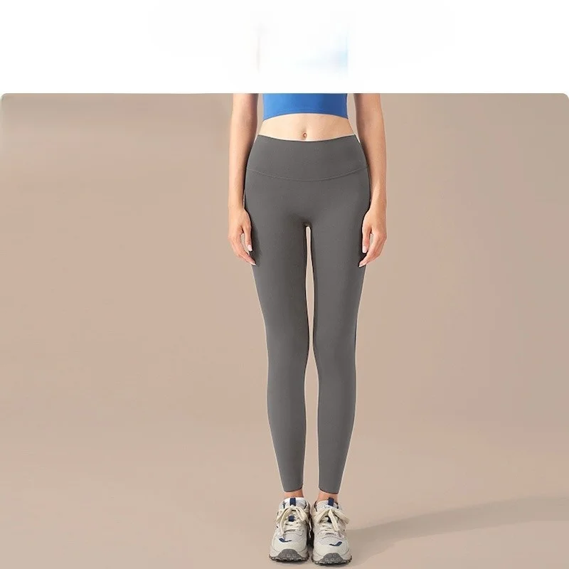 ヨガパンツ グリーン レディース ポルカドット柄 クロップド丈 ライトグレー ストライプ柄 プリント フリース素材 シェイプアップ スクワット対応 幾何学模様 断熱 保温 ヒップアップ ルーズフィット